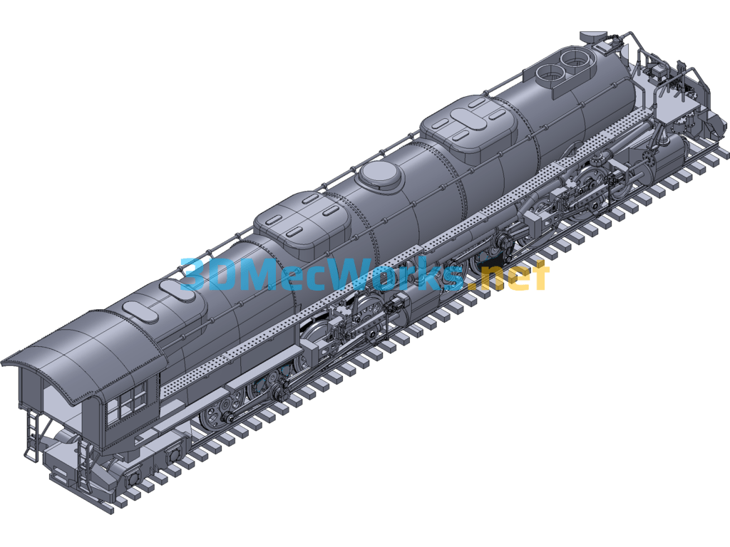 Horizontal Filter Dehydrator - 3D Model SolidWorks